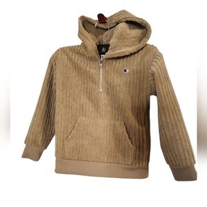 Champion kids corduroy high‎ pile hoodie